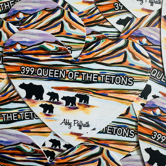 Mama Bear 399 Sticker - Art 4 All Hats & Artwork by Abby Paffrath