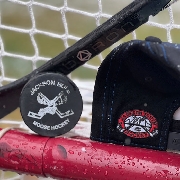 Jackson Hole Youth Hockey - Art 4 All Hats & Artwork by Abby Paffrath