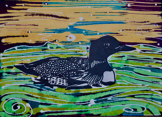 Loon - Art 4 All Hats & Artwork by Abby Paffrath
