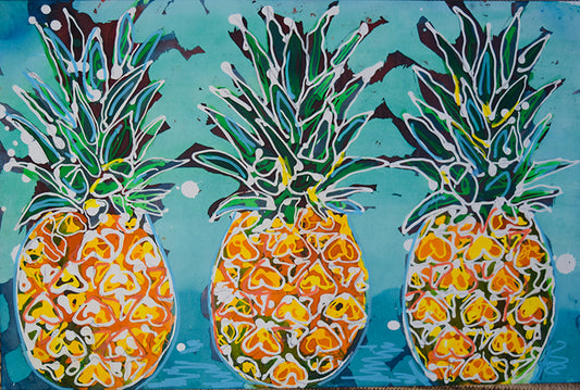 Pineapple - Art 4 All Hats & Artwork by Abby Paffrath