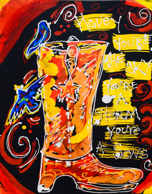 You're A Song - Art 4 All Hats & Artwork by Abby Paffrath