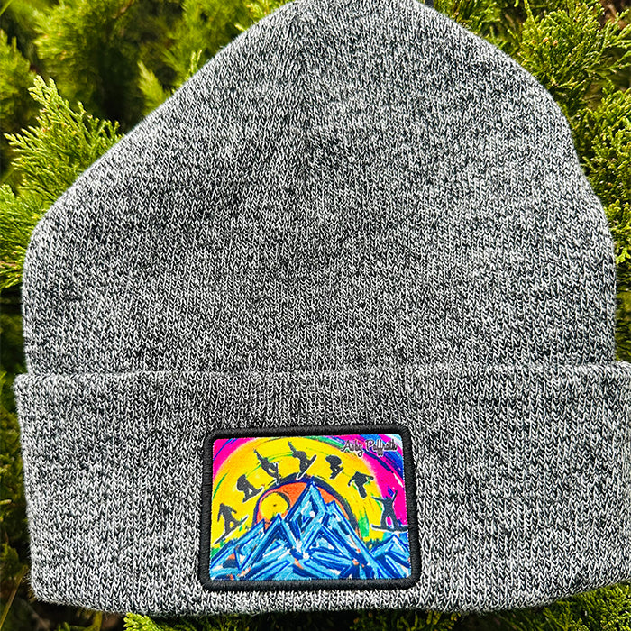 Black Flying High Beanie - Art 4 All Hats & Artwork by Abby Paffrath