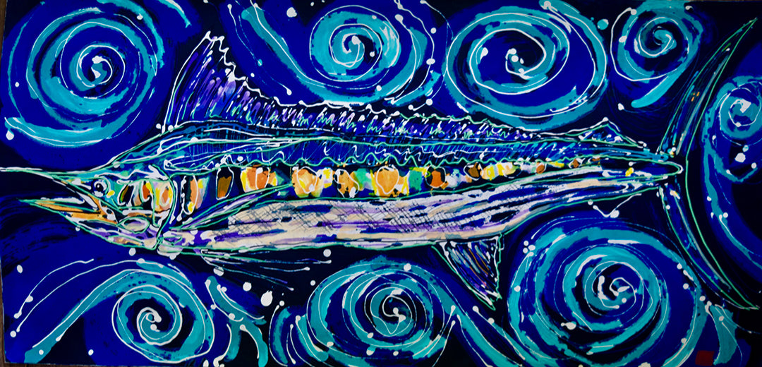 Blue Marlin - Art 4 All Hats & Artwork by Abby Paffrath