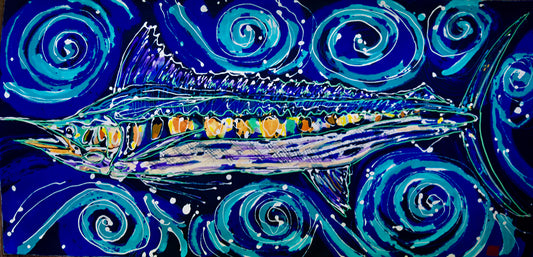 Blue Marlin - Art 4 All Hats & Artwork by Abby Paffrath