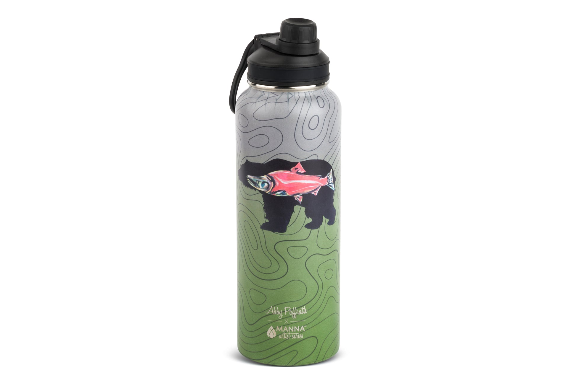 Symbiotic 40 oz. Water Bottle - Art 4 All Hats & Artwork by Abby Paffrath