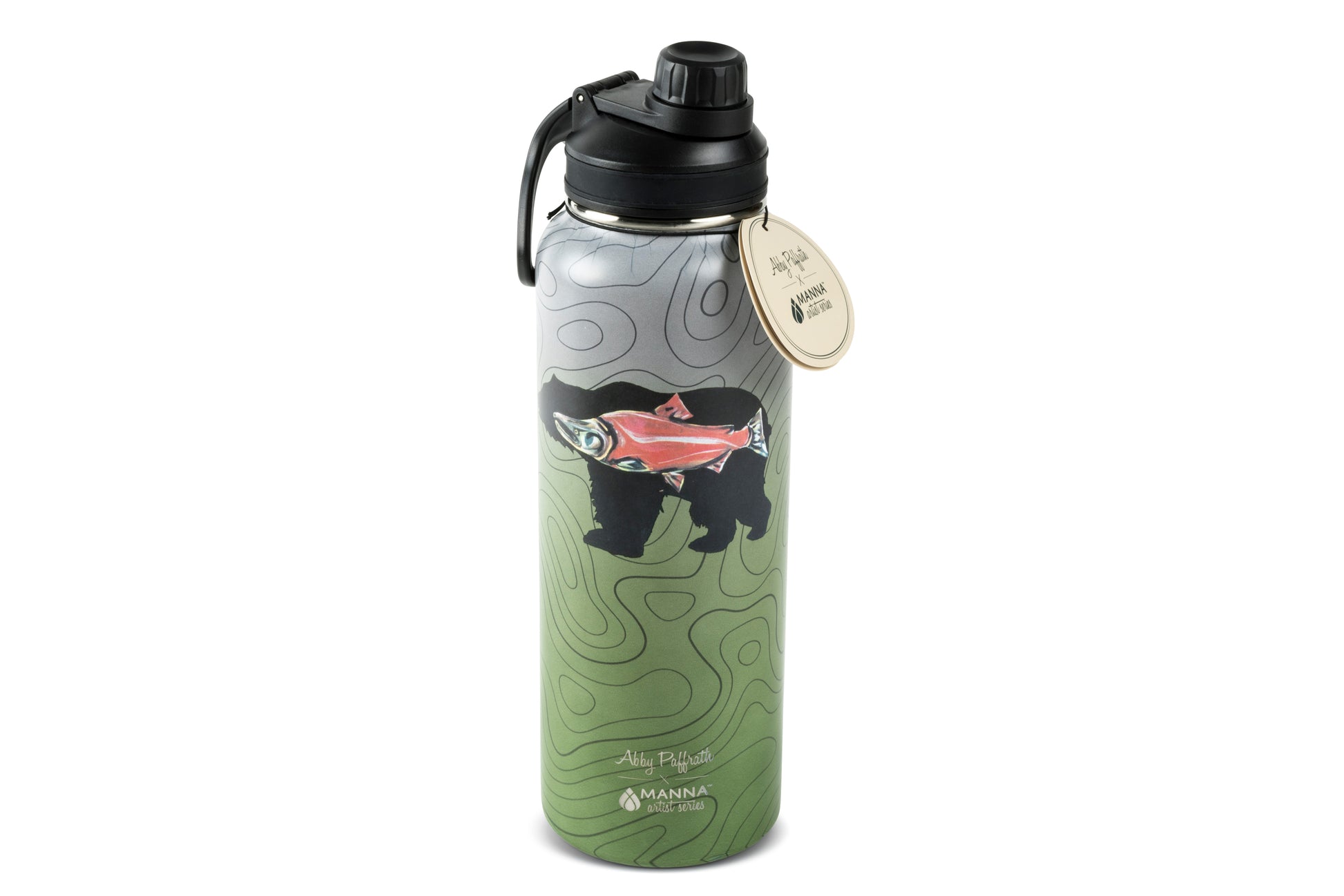 Symbiotic 40 oz. Water Bottle - Art 4 All Hats & Artwork by Abby Paffrath