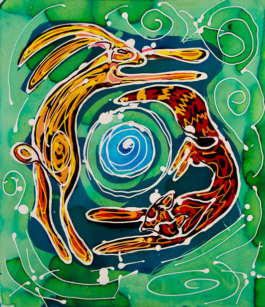 The Chase - Art 4 All Hats & Artwork by Abby Paffrath