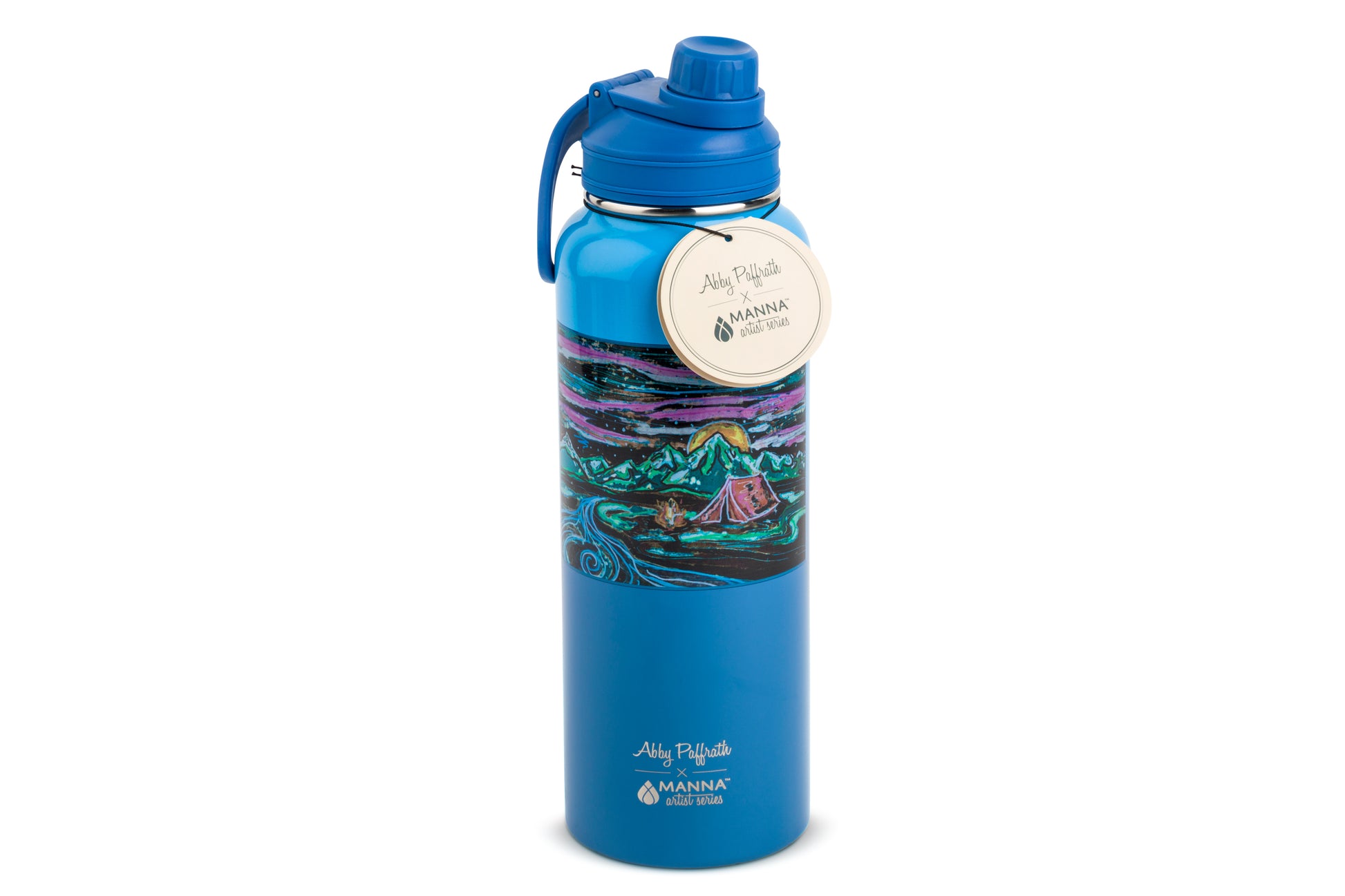 Under the Stars 40 oz. Water Bottle - Art 4 All Hats & Artwork by Abby Paffrath