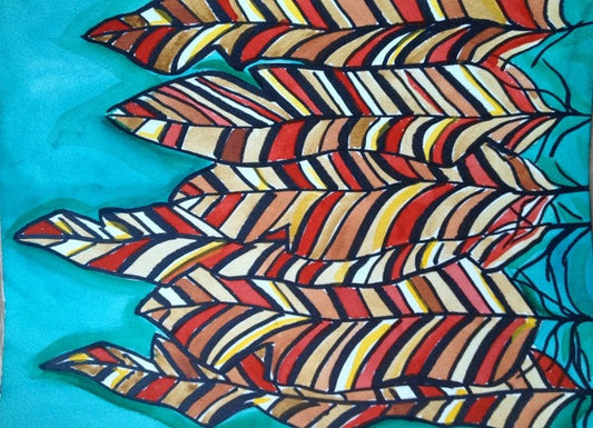 Red Quill - Art 4 All Hats & Artwork by Abby Paffrath