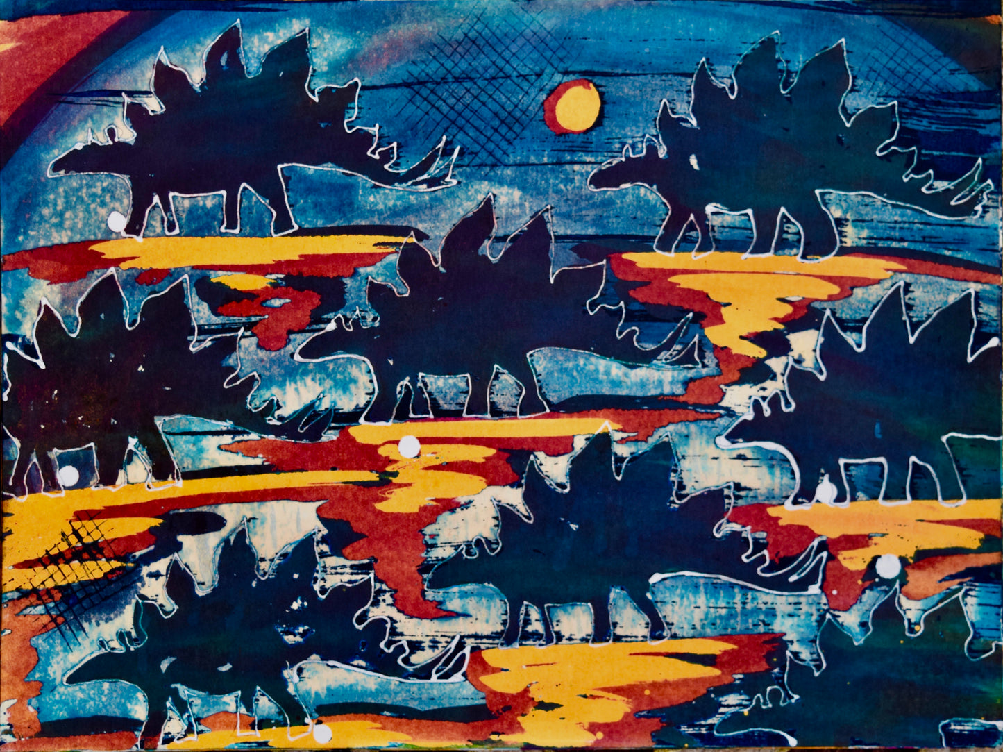 Stegosaurus - Art 4 All Hats & Artwork by Abby Paffrath