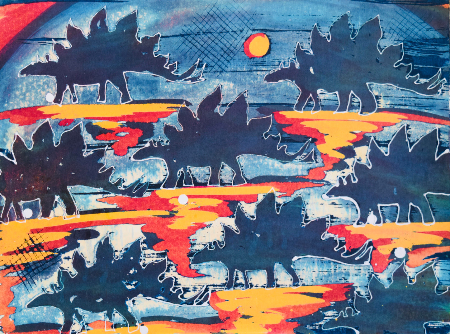 Stegosaurus - Art 4 All Hats & Artwork by Abby Paffrath