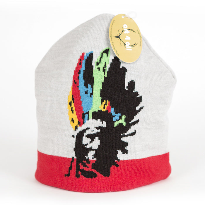 Big Chief Beanie - Art 4 All Hats & Artwork by Abby Paffrath