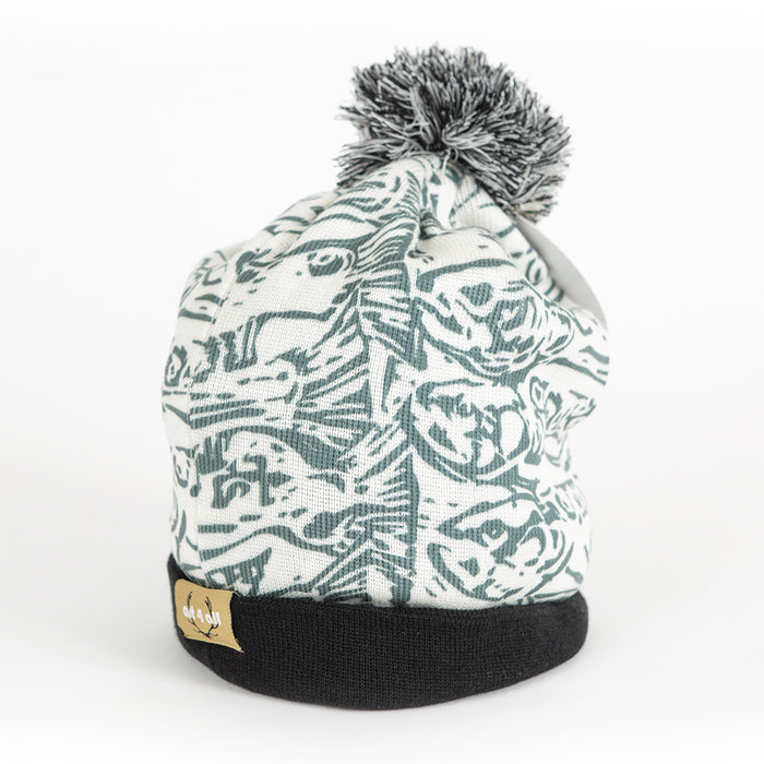 Fish Print Beanie