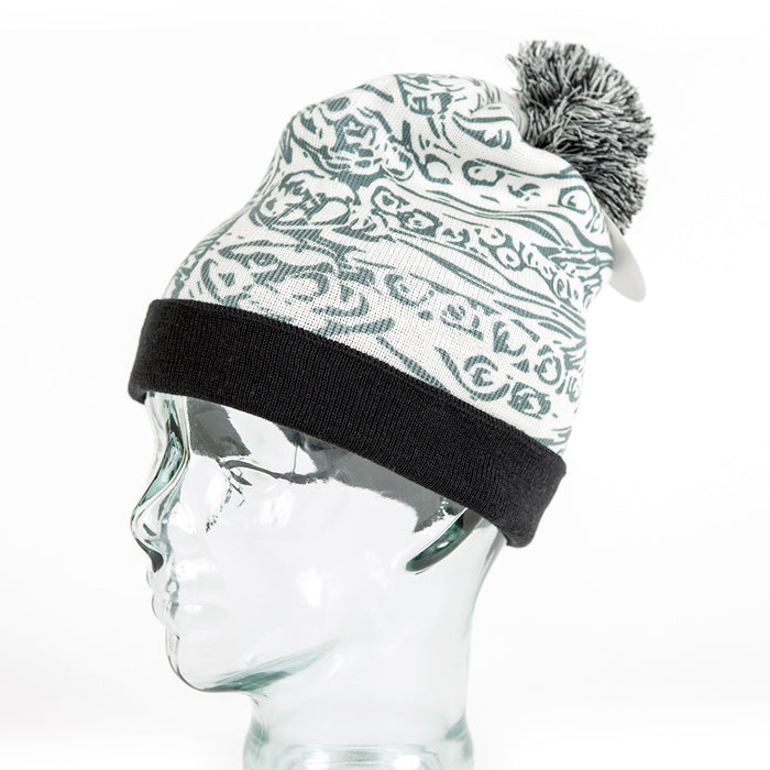 Fish Print Beanie