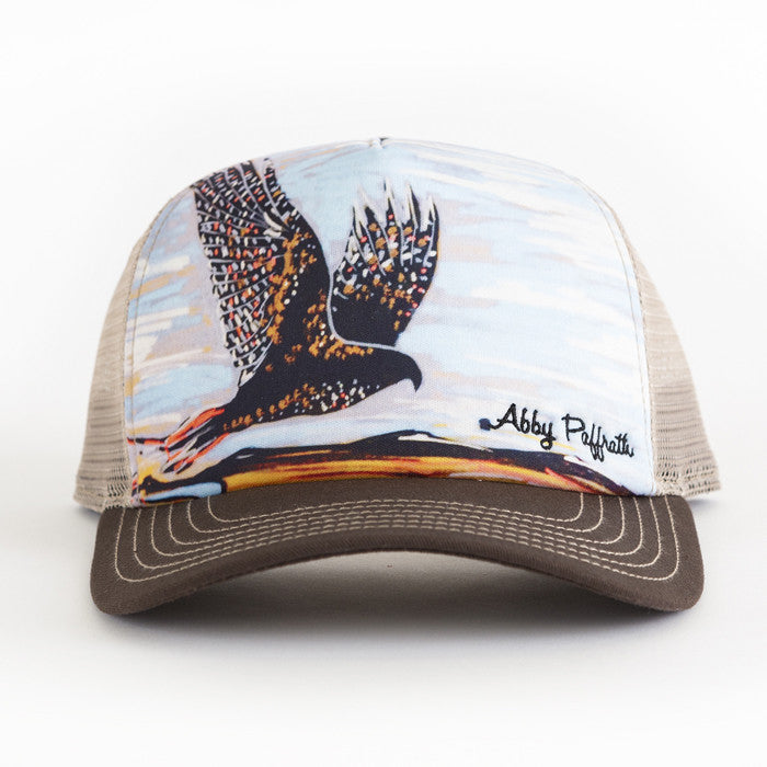 Red Tail Hawk - Art 4 All Hats & Artwork by Abby Paffrath