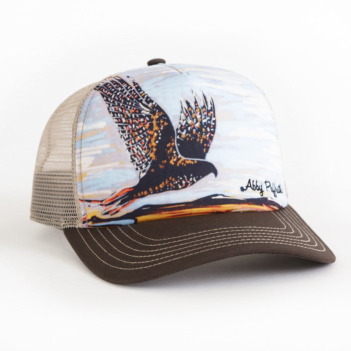 Red Tail Hawk - Art 4 All Hats & Artwork by Abby Paffrath