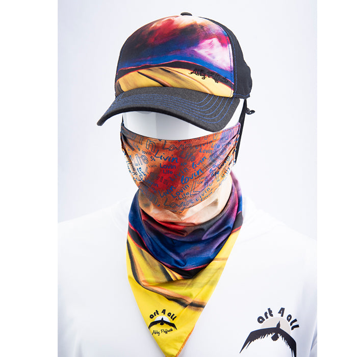 Stormy Skies Bandana/Face Protector Mask