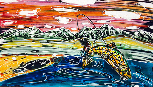 Tight Lines - Art 4 All Hats & Artwork by Abby Paffrath