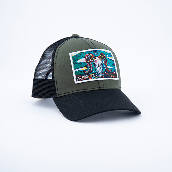 Big Horn - Art 4 All Hats & Artwork by Abby Paffrath
