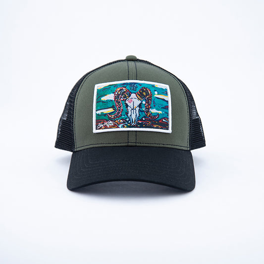 Big Horn - Art 4 All Hats & Artwork by Abby Paffrath