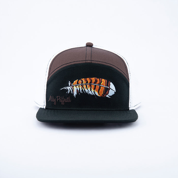 Hawk Feather - Art 4 All Hats & Artwork by Abby Paffrath