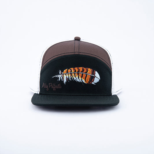 Hawk Feather - Art 4 All Hats & Artwork by Abby Paffrath