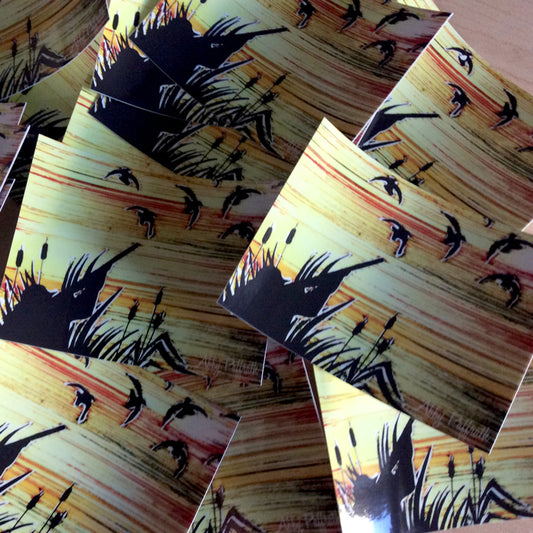 Locked Up Sticker - Art 4 All Hats & Artwork by Abby Paffrath