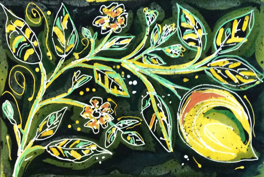Lemon Tree - Art 4 All Hats & Artwork by Abby Paffrath