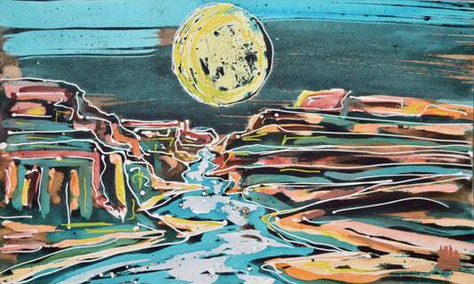 Colorful Canyon - Art 4 All Hats & Artwork by Abby Paffrath