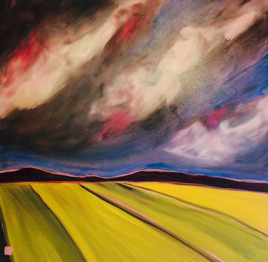 Smokey Skies - Art 4 All Hats & Artwork by Abby Paffrath
