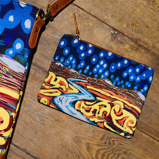 Dream Stream Coin Purse - Art 4 All Hats & Artwork by Abby Paffrath