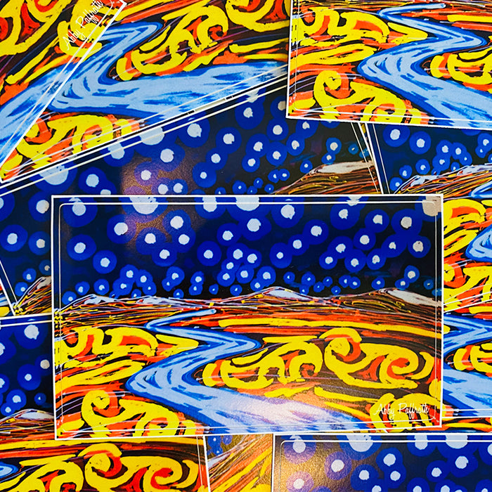 The Dream Stream Sticker - Art 4 All Hats & Artwork by Abby Paffrath