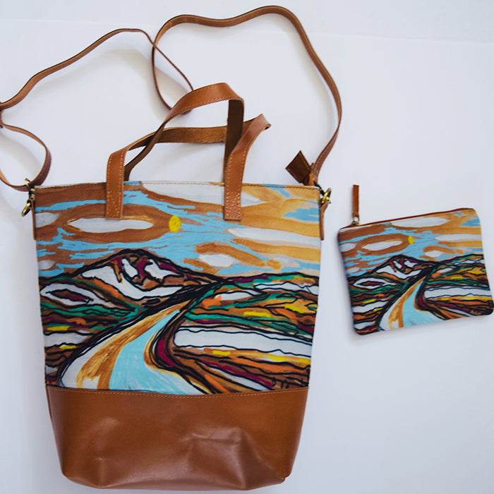 Canvas Tote Bag With Removable Shoulder Strap