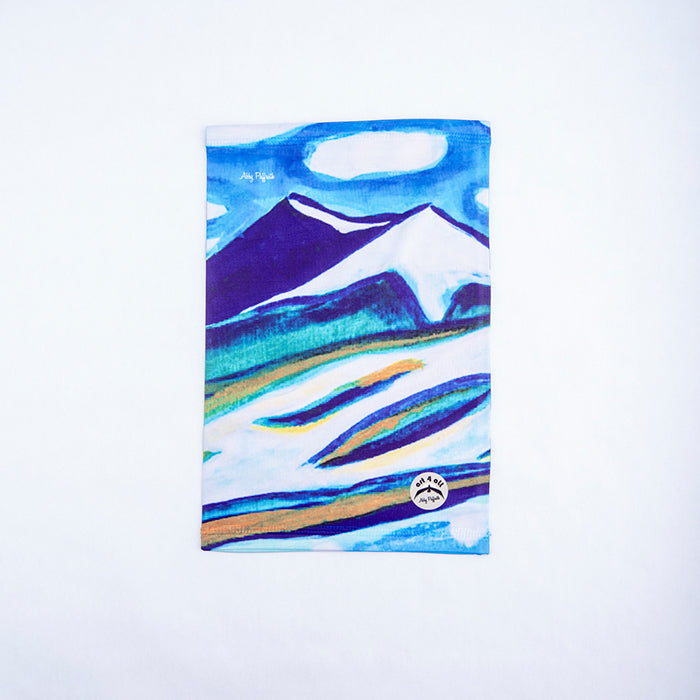 Winter Light Fleece Tube - Art 4 All Hats & Artwork by Abby Paffrath