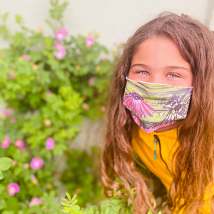 The Buzz Face Mask - Art 4 All Hats & Artwork by Abby Paffrath