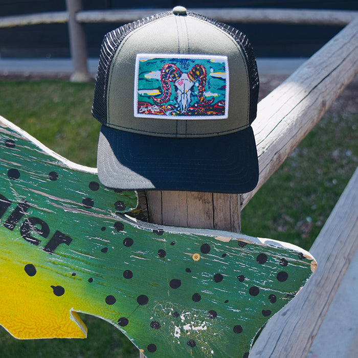 Big Horn - Art 4 All Hats & Artwork by Abby Paffrath