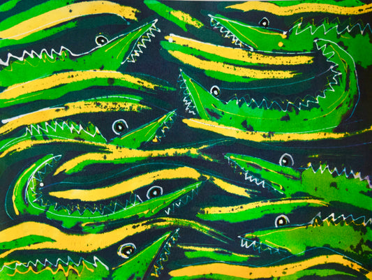 Gator Tail - Art 4 All Hats & Artwork by Abby Paffrath