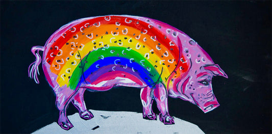 Hog Bow - Art 4 All Hats & Artwork by Abby Paffrath