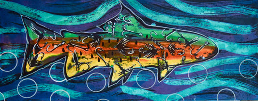 Hooked on Fishing - Art 4 All Hats & Artwork by Abby Paffrath