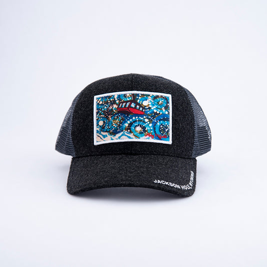 Jackson Hole Collection - Riders on the Storm - Art 4 All Hats & Artwork by Abby Paffrath