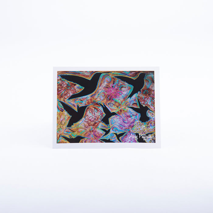 Nectar Greeting Card - Art 4 All Hats & Artwork by Abby Paffrath