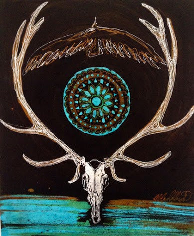 Whapiti - Art 4 All Hats & Artwork by Abby Paffrath