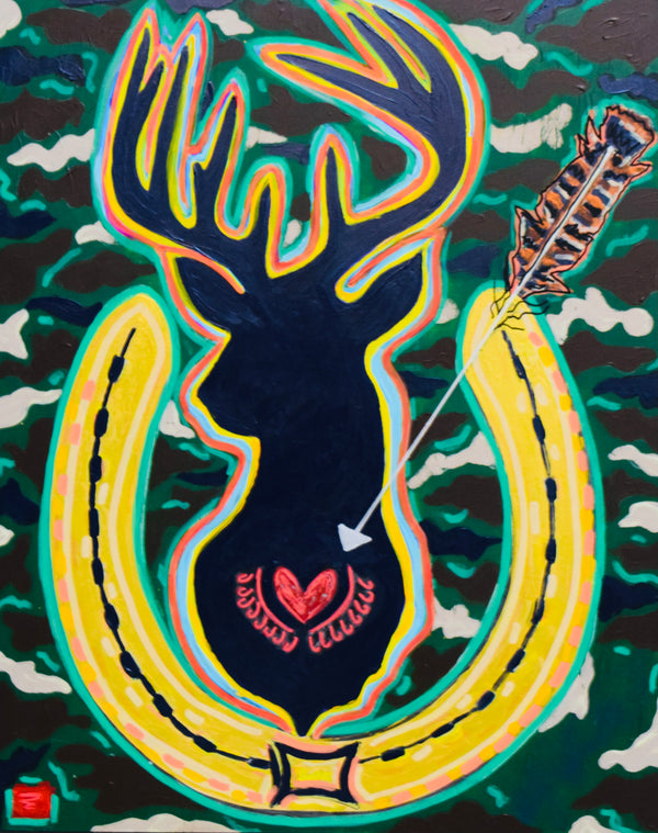 Lucky Buck - Art 4 All Hats & Artwork by Abby Paffrath