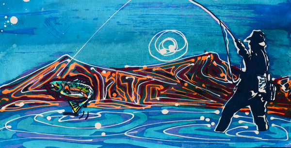 Hooked Up - Art 4 All Hats & Artwork by Abby Paffrath