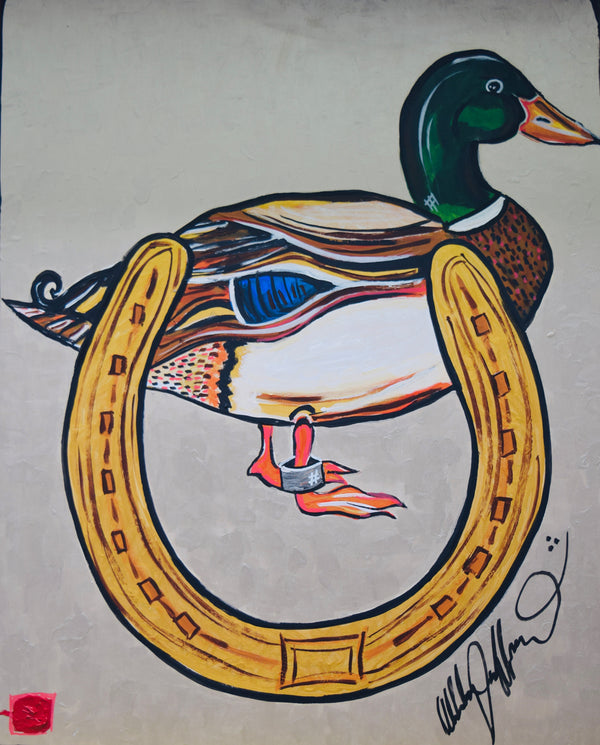 Lucky Duck - Art 4 All Hats & Artwork by Abby Paffrath