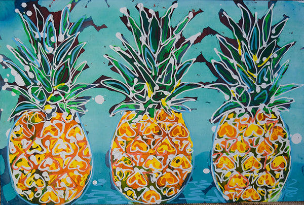 Pineapple - Art 4 All Hats & Artwork by Abby Paffrath