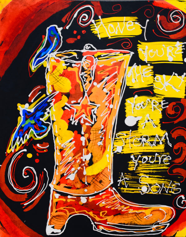 You're A Song - Art 4 All Hats & Artwork by Abby Paffrath