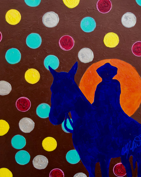 Polka Dot Cowboy - Art 4 All Hats & Artwork by Abby Paffrath