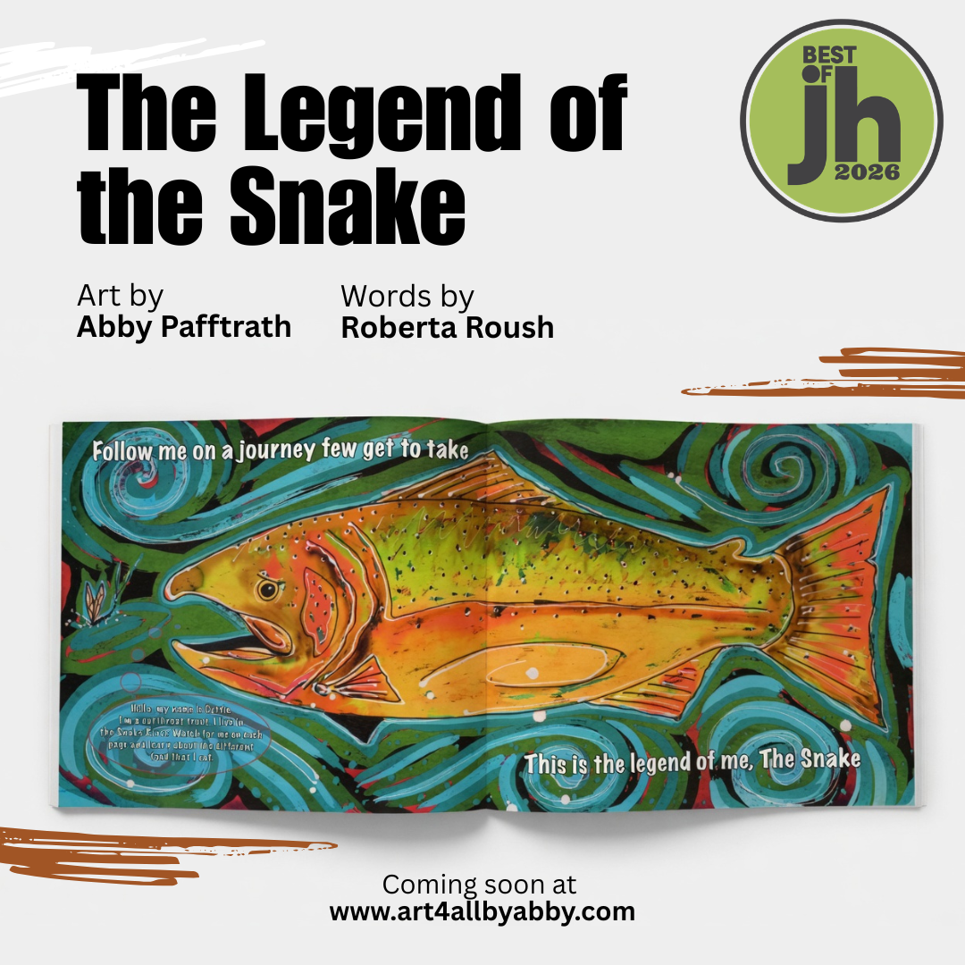 The Legend of the Snake Children's Book Art 4 All Hats & Artwork by Abby Paffrath