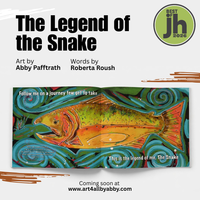 The Legend of the Snake Children's Book Art 4 All Hats & Artwork by Abby Paffrath